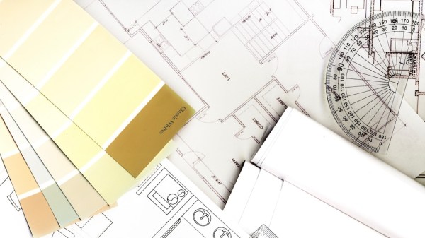 color swatches and plans