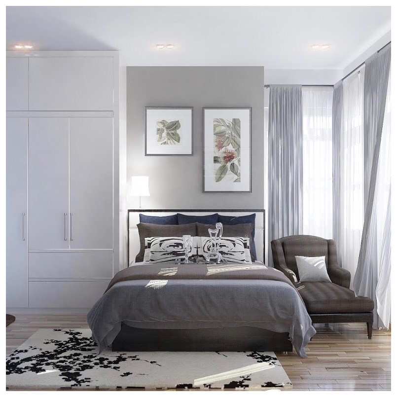 UNIZ Thiết kế kiến trúc nội thất Buôn Ma Thuột. Nội thất phòng ngủ