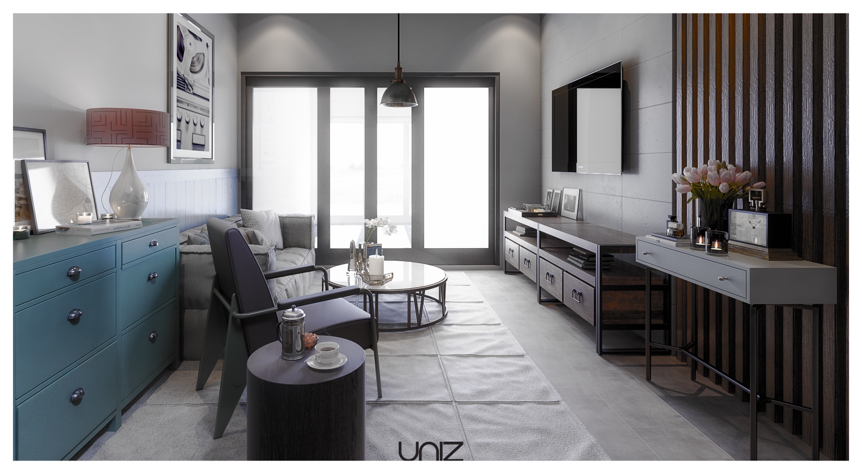 UNIZ Thiết kế kiến trúc nội thất Buôn Ma Thuột. Nội thất căn hộ, nhà phố, biệt thự.