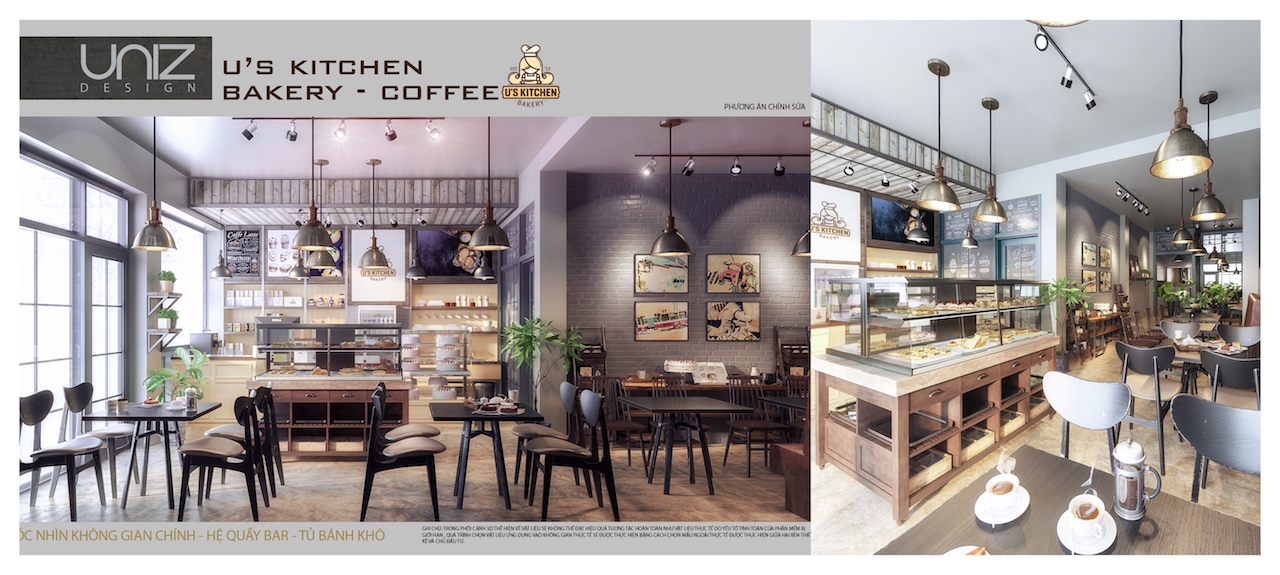 UNIZ Thiết kế kiến trúc nội thất Buôn Ma Thuột. Nội thất cafe, nhà hàng, văn phòng, showroom, khách sạn.