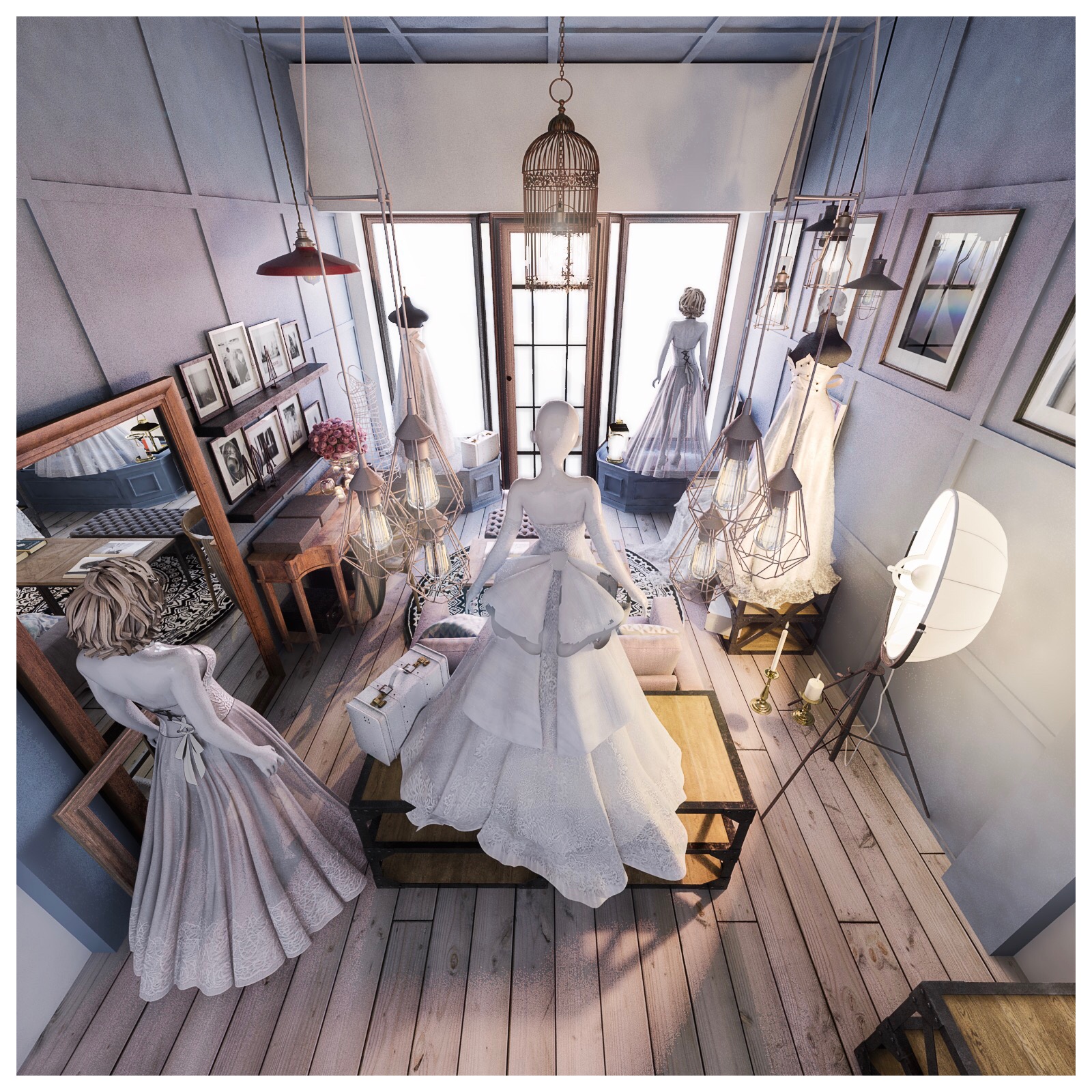 UNIZ Thiết kế kiến trúc nội thất Buôn Ma Thuột. Nội thất cafe, nhà hàng, văn phòng, showroom, khách sạn.