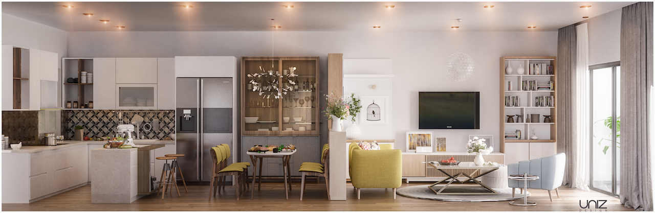 UNIZ Thiết kế kiến trúc nội thất Buôn Ma Thuột. Nội thất căn hộ, nhà phố, biệt thự.