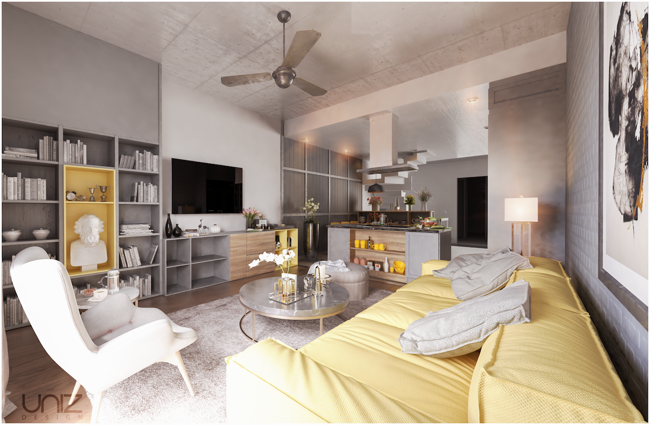 UNIZ Thiết kế kiến trúc nội thất Buôn Ma Thuột. Nội thất căn hộ, nhà phố, biệt thự.