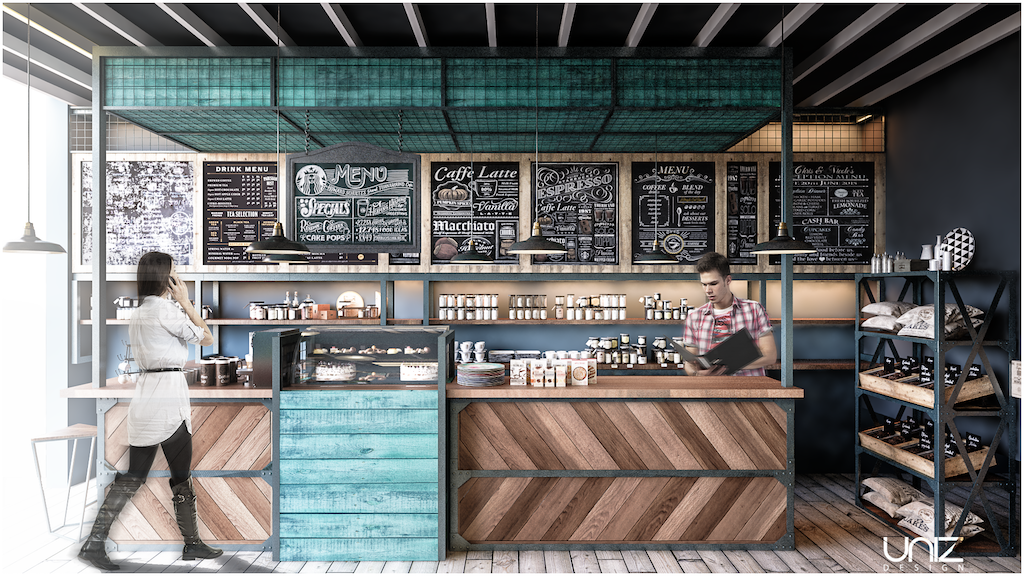 UNIZ Thiết kế kiến trúc nội thất Buôn Ma Thuột. Nội thất cafe, nhà hàng, văn phòng, showroom, khách sạn.