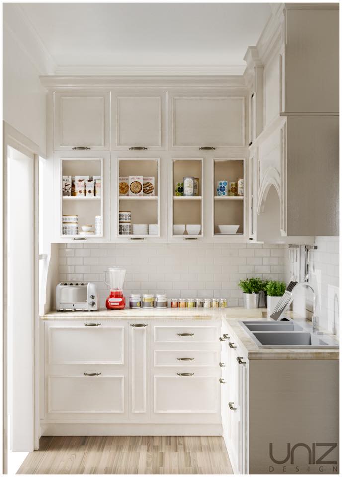 UNIZ Thiết kế kiến trúc nội thất Buôn Ma Thuột. Nội thất bếp