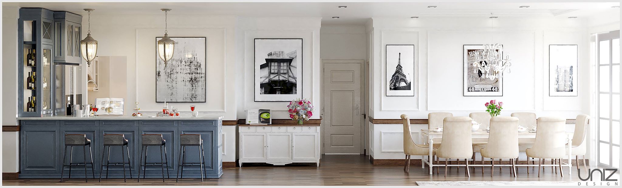 UNIZ Thiết kế kiến trúc nội thất Buôn Ma Thuột. Nội thất căn hộ, nhà phố, biệt thự.