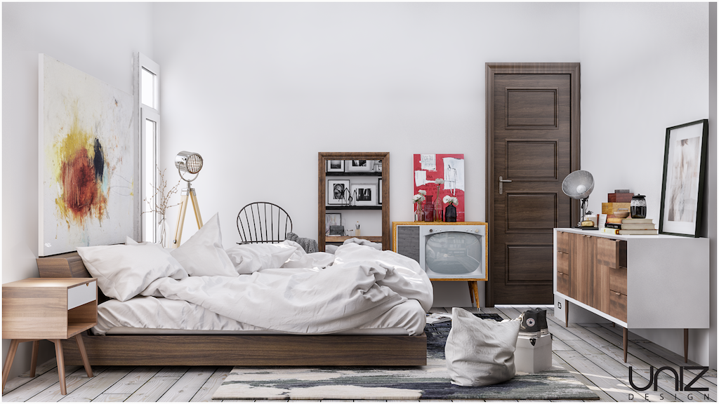 UNIZ Thiết kế kiến trúc nội thất Buôn Ma Thuột. Nội thất phòng ngủ